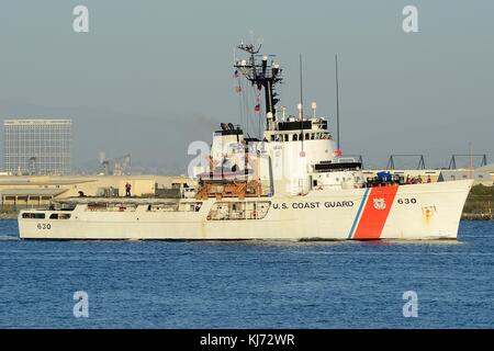 Us coast guard reliance classe taglierina cgc avviso "630". Foto Stock
