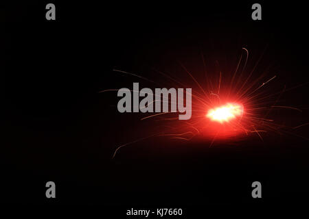 Fuochi d'artificio artistico scatti Foto Stock