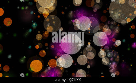 Meraviglioso illustrato abstract oggetto in vetro Foto Stock