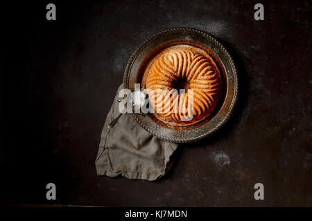 Zucca torta Bundt Foto Stock