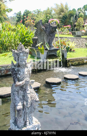 Water Palace di Tirta Gangga - Bali - Indonesia Foto Stock