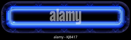 Abstract meraviglioso panorama illustrato oggetto in vetro Foto Stock