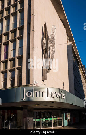 John Lewis department store, Oxford Street, London, England, Regno Unito Foto Stock