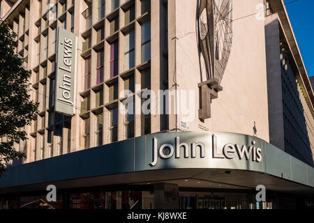 John Lewis department store, Oxford Street, London, England, Regno Unito Foto Stock