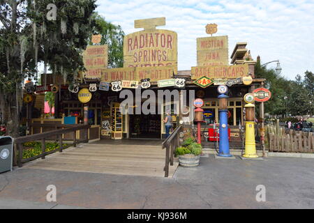 Disney in Anaheim in California Foto Stock