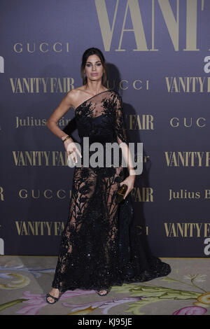 Madrid, Spagna. 21 novembre 2017. DAVINIA PELLEGRI partecipa al gala "Vanity Fair Personality of the Year" al Ritz Hotel di Madrid, Spagna. Crediti: Jack Abuin/ZUMA Wire/Alamy Live News Foto Stock