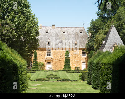 Les Jardins du Manoir d'Eyrignac,Salignac Eyvigues, Francia, Europa Foto Stock