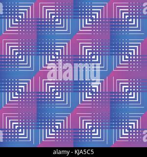 Seamless pattern a strisce con diamanti. vettore sfondo geometrico abstract vibrante wallpaper design luminoso vogue stampare Illustrazione Vettoriale
