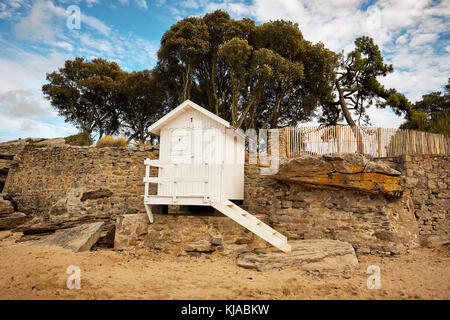 Plage des Dames sull'Ile de Noirmoutier, Vendee, Francia Foto Stock