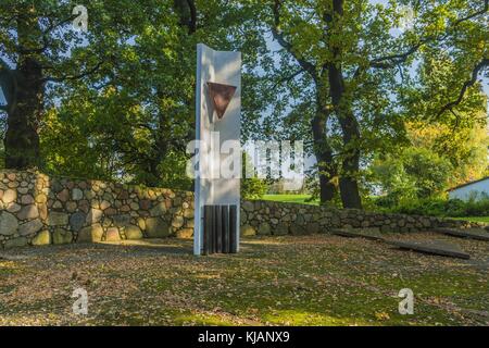 Cap Arcona Memorial posto Foto Stock