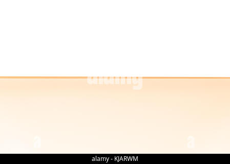 Il bianco e il rame gradiente dello sfondo Foto Stock