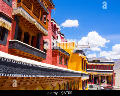 Monastero Buddista in Ladakh India Foto Stock