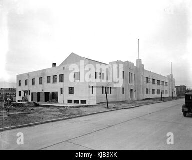 Armeria Bessborough in costruzione Vancouver 1933 Foto Stock