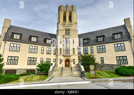 West Point museum a olmsted hall all'us accademia militare di West Point a new york. Foto Stock