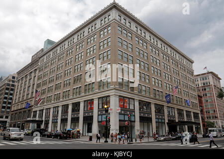 Il Carlisle edificio, l'ex sede di Woodward & Lothrop department store in Washington DC, Stati Uniti. Foto Stock