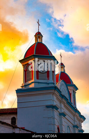 Aguadas, la ciudad de las brumas Foto Stock