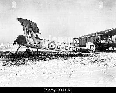 Avro 504 2 ExCC Foto Stock