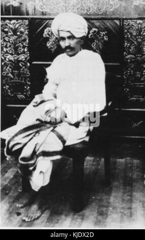 Gandhi Kheda 1918 Foto Stock