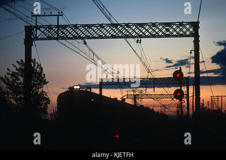 CN in Val Royal, Que. il 7 ottobre 1987 (22422240377) Foto Stock