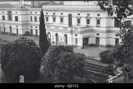 Teen Murti House Una vista ravvicinata da Kushak Mahal Foto Stock