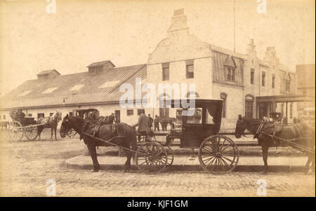 Gare du Canadien Pacifique Quebec 1894 Foto Stock