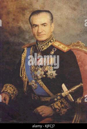 Mohammad Reza Pahlavi Foto Stock