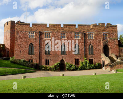 Castello di Shrewsbury, Shrewsbury, Shropshire, Inghilterra, Regno Unito Foto Stock