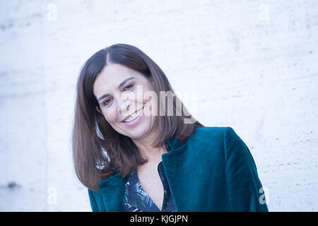 Roma, Italia. 23 nov, 2017. regista italiano Francesca Comencini durante il photocall del film in italiano "amori che non sanno stare al mondo" diretto da Francesca Comencini, presso lo spazio cinema moderno di Roma. Credito: Matteo nardone/Pacific press/alamy live news Foto Stock