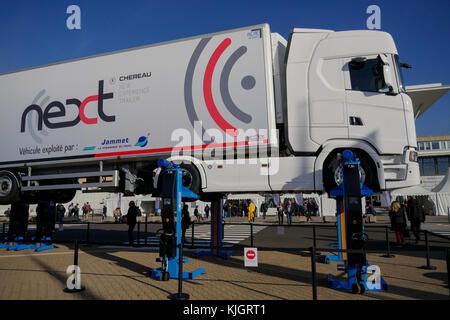 Solutrans Trucks Fair , Lione, Francia Foto Stock