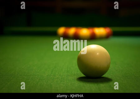 Snooker Foto Stock