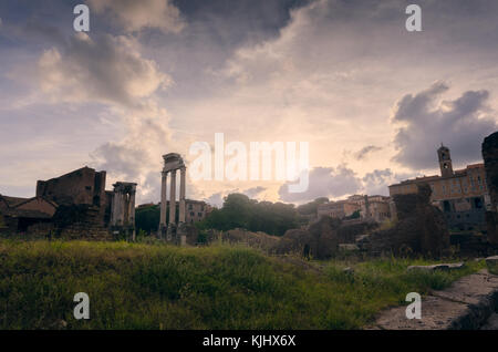 Foro Romano, Roma, lazio, Italy Foto Stock