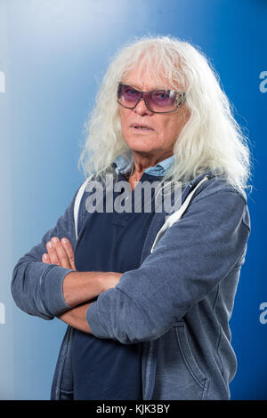 Cantante della band hard rock ungherese OMEGA Janos Kobor, nella foto del talk show MDR "Riverboat" del 22.09.2017 a Lipsia, Germania. Foto: Thomas Schulze/dpa-Zentralbild/ZB | utilizzo in tutto il mondo Foto Stock