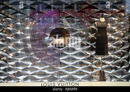 Louis Vuitton boutique a Ginevra. La Svizzera. Foto Stock