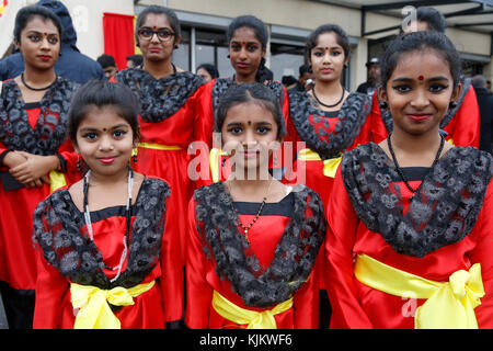Tamil Eelam incontro a Sarcelles, Francia. Foto Stock