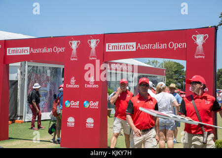 Emirates Australian Open PGA golf tournament di Sydney , Australia Foto Stock