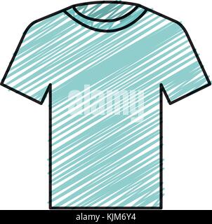 Il cotone casual tshirt icona illustrazione vettoriale design Illustrazione Vettoriale