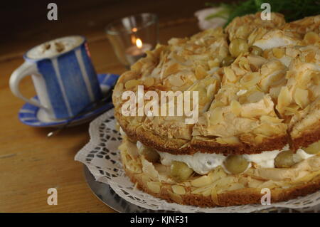 Torta e Candy Foto Stock