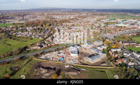 Astley punto lo sviluppo in Astley verde. Astley, Greater Manchester, Regno Unito Foto Stock