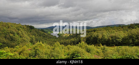 Scozia paesaggio loch drunkie Foto Stock