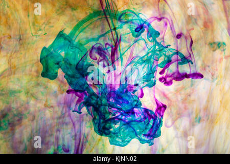 Abstract e molto colorato motion blur sullo sfondo Foto Stock