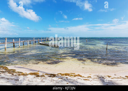 Barche da pesca in Messico Foto Stock