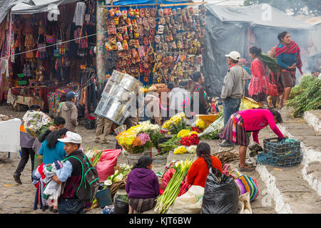 Famoso Mercato | Chichicastenango | Guatemala Foto Stock