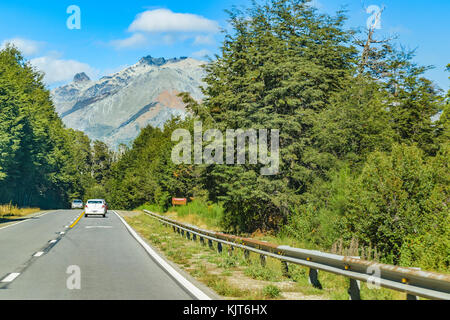 Patagonia autostrada a San Carlos de Bariloche, nequen, argentina Foto Stock