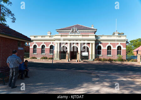 Forbes Court House (costruito nel 1880) Forbes del Nuovo Galles del Sud Australia Foto Stock