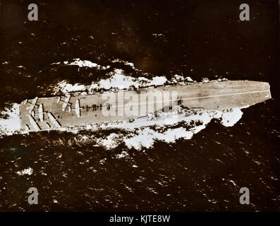 La resa giapponese agli Alleati nel Teatro di guerra in Estremo Oriente. Foto Stock