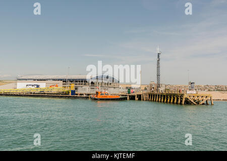 Newhaven Harbour, east sussex, Regno Unito. Foto Stock