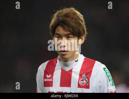 Koeln, Germania. 26 novembre 2017. Colonia, Germania 26 novembre 2017, Bundesliga, giorno 13, 1) FC Koeln vs Hertha BSC Berlin: Yuya Osako (Koeln). Crediti: Juergen Schwarz/Alamy Live News Foto Stock