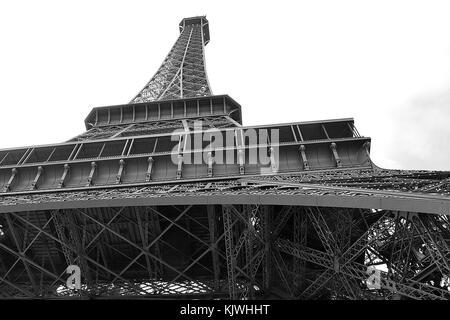 Torre Eiffel, Parigi, Francia Foto Stock