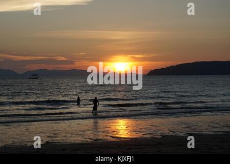 La andaman sunset Foto Stock