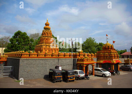 Grandangolo, Vitthal Mandir, Vithalwadi wadi, Prati Pandharpur, Pune Foto Stock